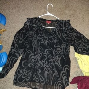 Elle Brand long sleeve shirt size L